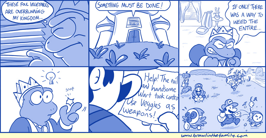 Mario, you sure are weird for dreaming all this nonsense up.
